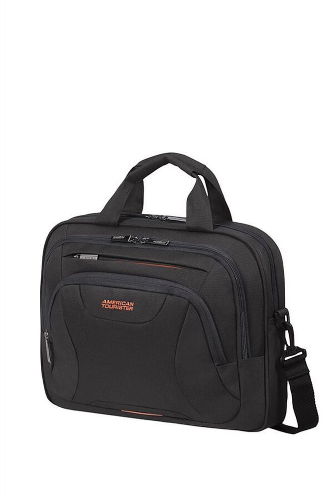 American Tourister At Work Laptop Bag 14,1 Black/Orange #1