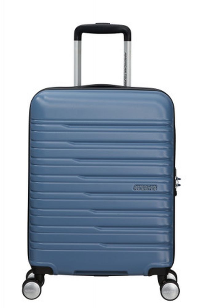 American Tourister Flashline Spinner 55/20 Tsa Coronet Blue #1