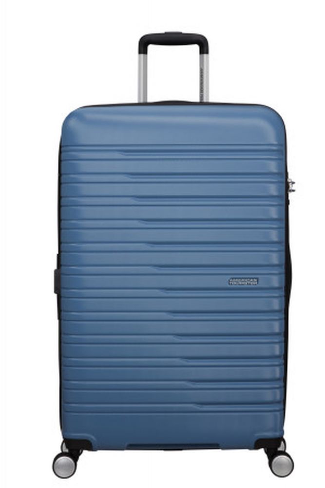 American Tourister Flashline Spinner 78/29 Exp Tsa Coronet Blue #1