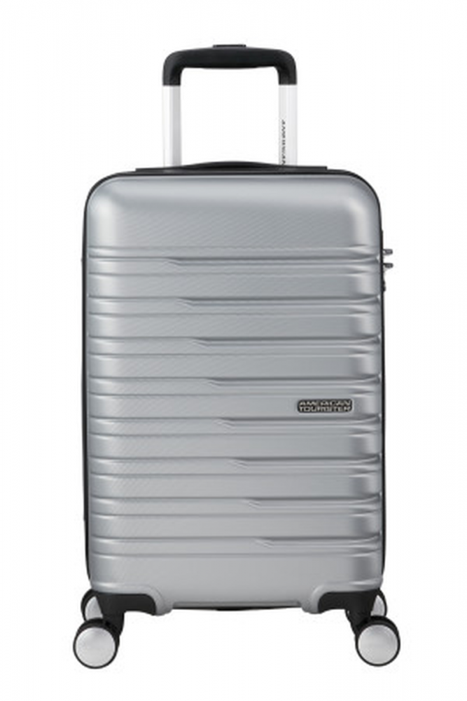 American Tourister Flashline Spinner Underseater Sky Silver #1
