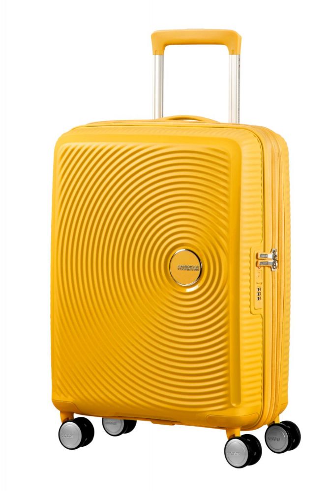 American Tourister Soundbox Spinner 55/20 TSA EXP Golden Yellow #1