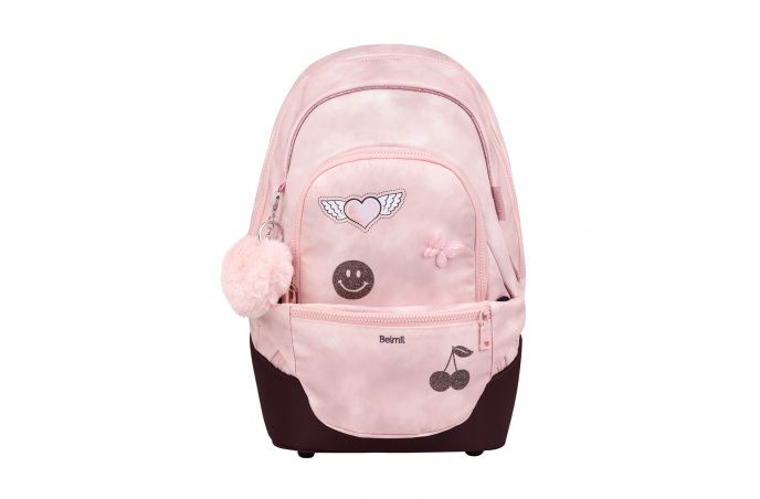 Belmil 2in1 School Backpack with Fanny pack Premium Schulrucksack Glam #1