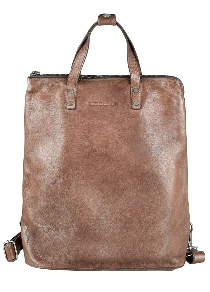 Bull Hunt Shopper Backpack Rucksack taupe #1