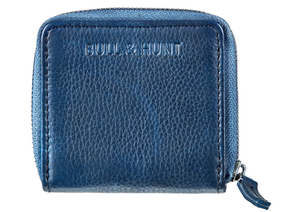 Bull Hunt Classic Minizipwallet Geldbörse blue #1