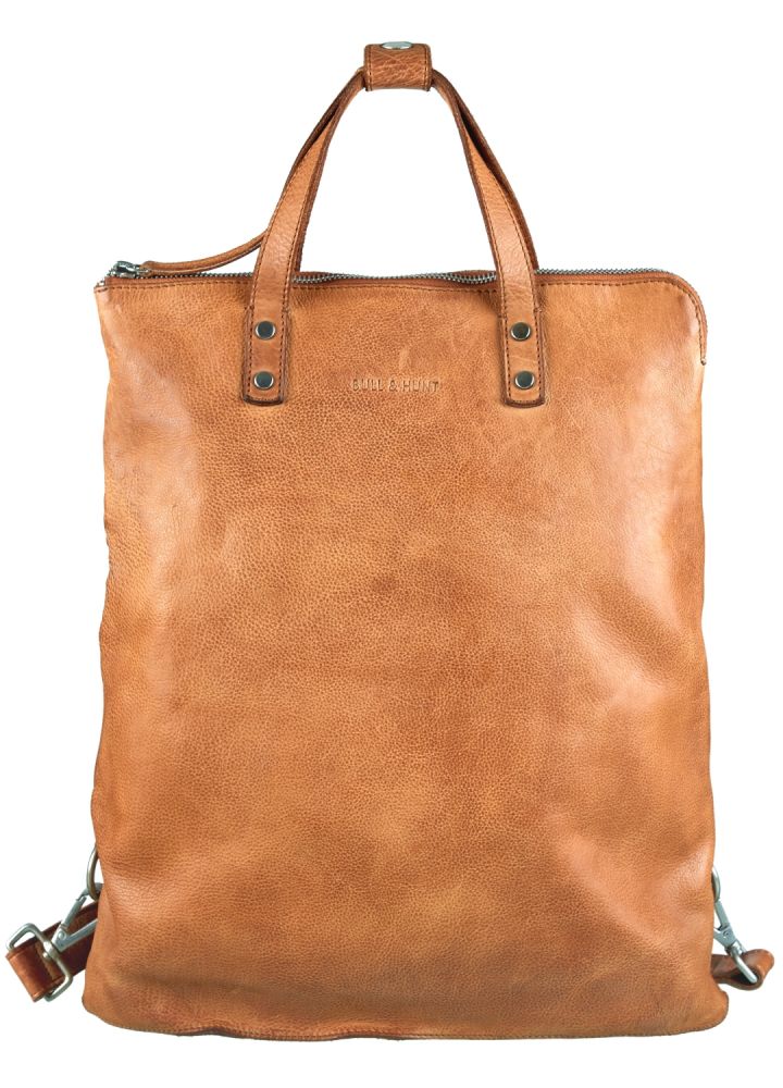 Bull Hunt Shopper Backpack Rucksack tan #1