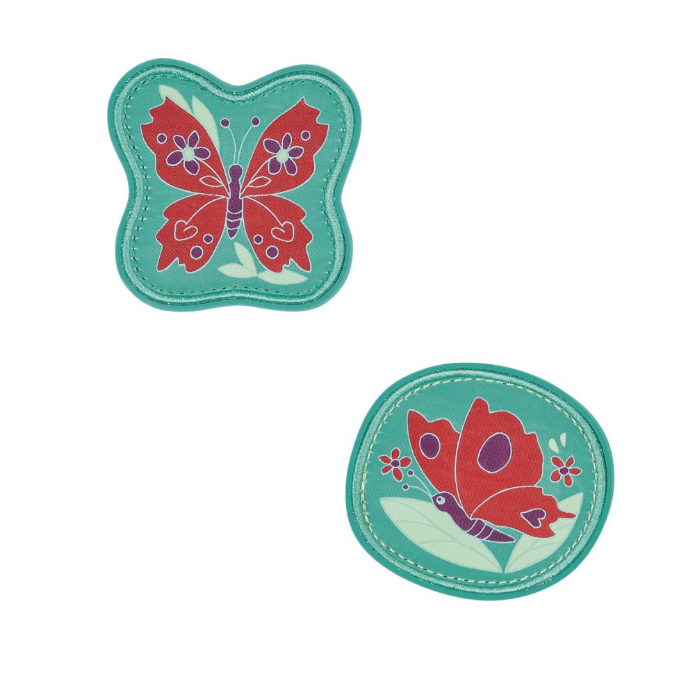 DerDieDas Wechselbuttons, 2tlg. Kletties Butterfly Garden
                                             