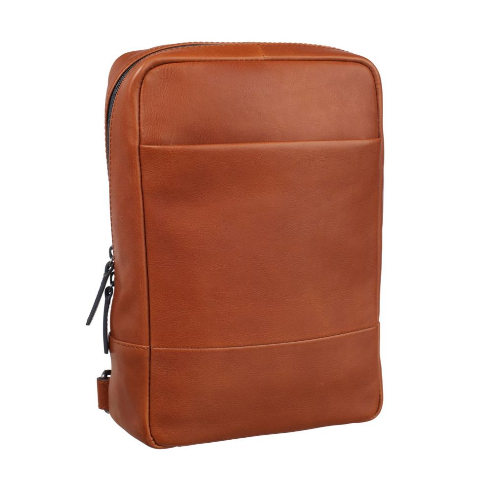 Leonard Heyden Hamburg Crossbag Cognac #1