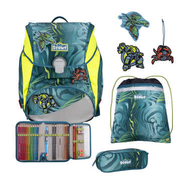 Scout Alpha Set Schulranzenset Action #1