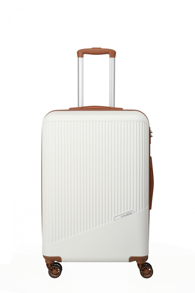 Travelite Bali Trolley M 67 Weiss/Cognac #1