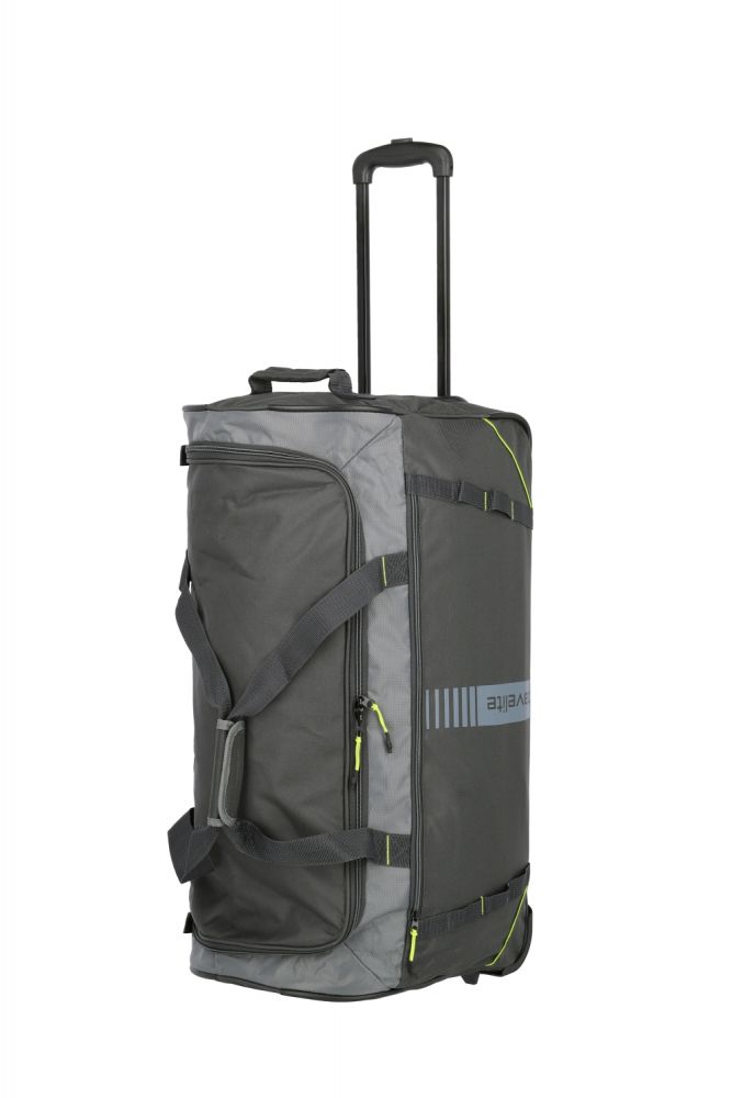 Travelite Basics Active Trolley RT 70cm Anthrazit/Lemon #1