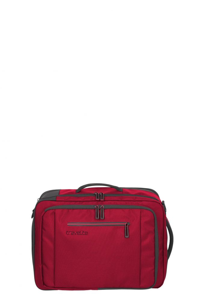 Travelite Crosslite Bordtasche und Rucksack Red #1