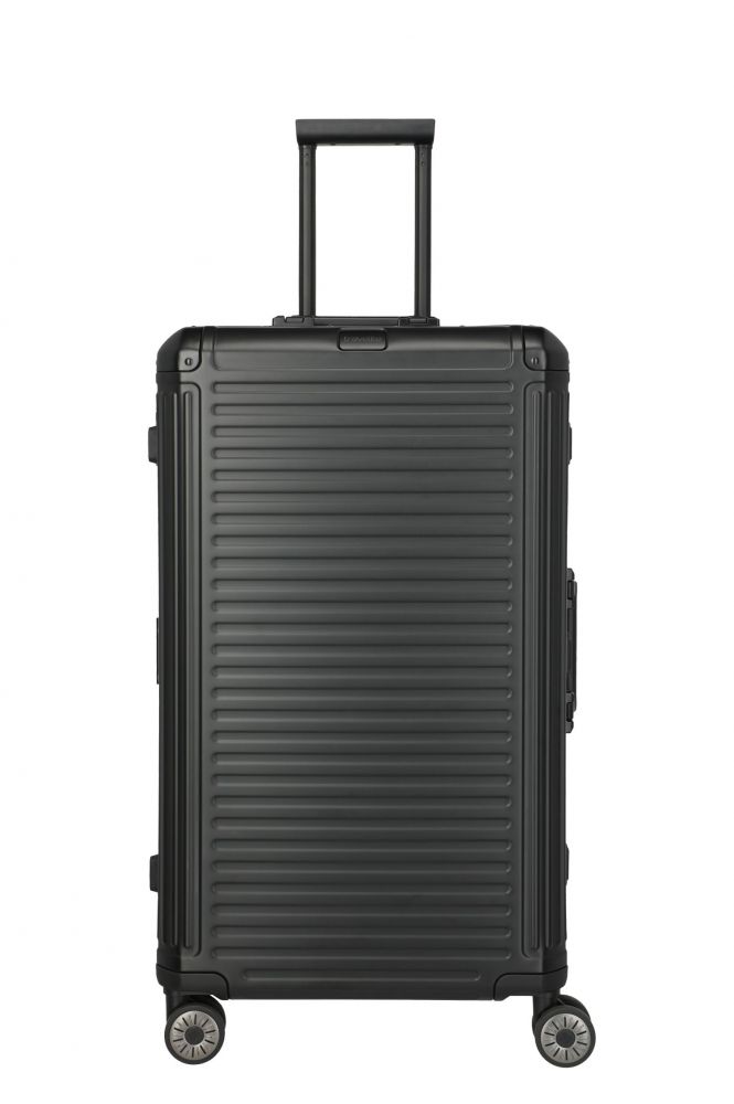 Travelite Next 4w Trolley Trunk Schwarz #1