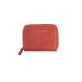Bull Hunt Midi Zip Wallet-Coral #1