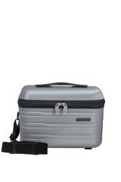 American Tourister Flashline Beauty Case Sky Silver