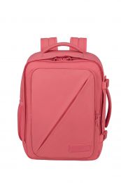 American Tourister Take2Cabin Casual Backpack Ms Puff Pink Glitch