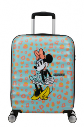 American Tourister Wavebreaker Disney Spinner 55/20 Tsa Disney Fl Minnie Pastel Dots