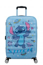 American Tourister Wavebreaker Disney Spinner 67/24 Tsa Disney Fl Stitch Universe