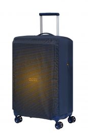 American Tourister Zubehör Foldable Luggage Cover M Navy/Orange 