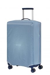 American Tourister Zubehör Foldable Luggage Cover M Stone Blue/Blue 