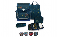 Belmil Comfy Plus Premium Schulranzen Set 5-teilig "Orion Blue" Orion Blue