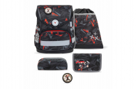 Belmil COMPACT SET
mit Patches ergonomisches Schulranzen-Set 4-teilig Dreieck