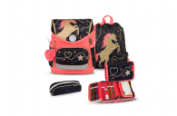 Belmil Compact Plus Premium Schulranzen Set 4-teilig "Stardust" Stardust