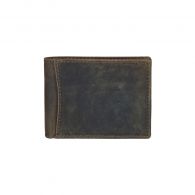 Bull Hunt Id Wallet Rfid-Hunter Brown