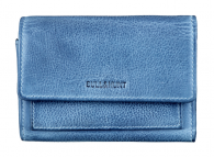 Bull Hunt Midi Flap Wallet-Skyblue