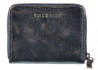 Bull Hunt Midi Zip Wallet-Black