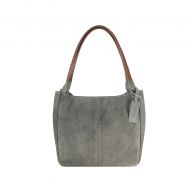 Bull Hunt Shopper Bag-Suede Grey 