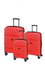 CHECK.IN Memphis Trolley-Set Memphis 3-tlg. Rot