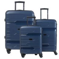 CHECK.IN Memphis Trolley-Set Memphis 3-tlg. Blau