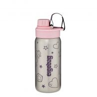 Ergobag Edelstahl Trinkflasche Rosa