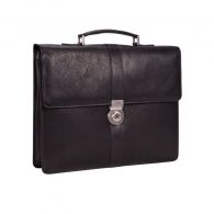 Leonard Heyden Bergamo Aktenmappe 1 Fach Schwarz