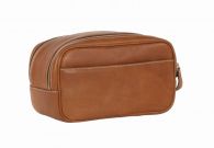 Leonard Heyden Bergamo Kulturbeutel Hellbraun