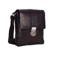 Leonard Heyden Bergamo Umhängetasche S Schwarz