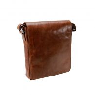 Leonard Heyden Cambridge Umhängetasche S Cognac