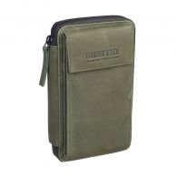 Leonard Heyden Den Haag Handy-Umhängetasche Oliv