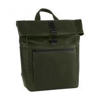 Leonard Heyden Den Haag Rucksack Rolltop Oliv