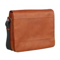 Leonard Heyden Hamburg Umhängetasche M Cognac