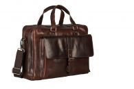 Leonard Heyden Roma Rv-Aktenmappe 2 Fächer Braun