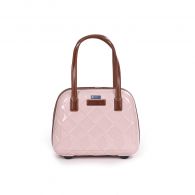 Stratic Leather and More Hartschalen-Koffer Beautycase (bis 28cm) rose