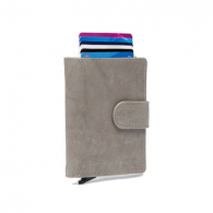 The Chesterfield Brand Prague Kreditkartenetui Light Grey