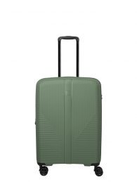 Travelite Air Stripe Trolley 4w M exp Green