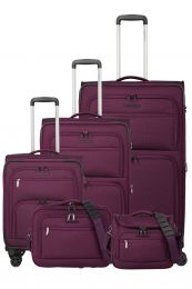 Travelite Cubis Trolley 4w Lexp/Mexp/Sexp/BC/BB Berry