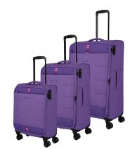 Travelite Rügen Kofferset 4w L/M/S Lila