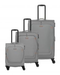 Travelite Umbria 4w L/M/S+ Kofferset Smokey Grey