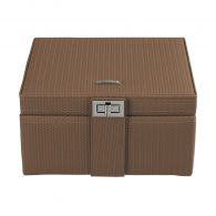 Windrose Corbello Schmuckkoffer Mocca