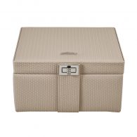 Windrose Corbello Schmuckkoffer Taupe