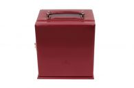 Windrose Schmuckkoffer Merino Rot